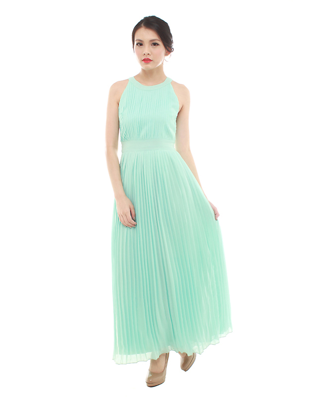 Destiny Maxi Dress in Tiffany